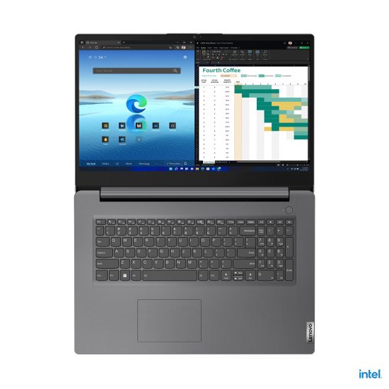 Lenovo V V17 i5-1335U Ordinateur portable 43,9 cm (17.3") Full HD Intel® Core™ i5 16 Go DDR4-SDRAM 256 Go SSD Wi-Fi 6 (802.11ax) Windows 11 Pro Gris