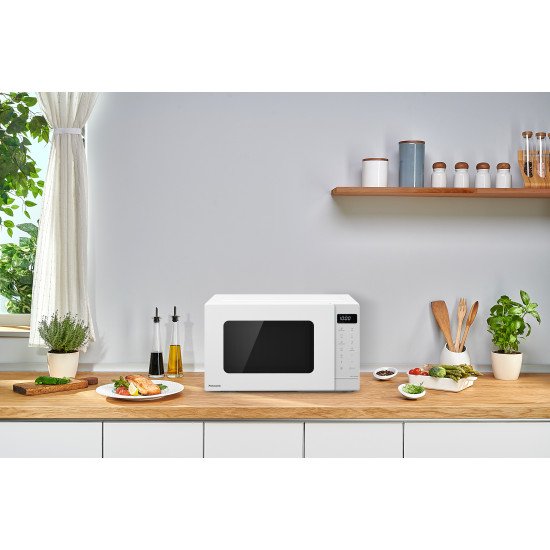 Panasonic PAN NN-K35NW MEPG Mikrowelle Comptoir Micro-ondes uniquement 24 L 900 W Blanc