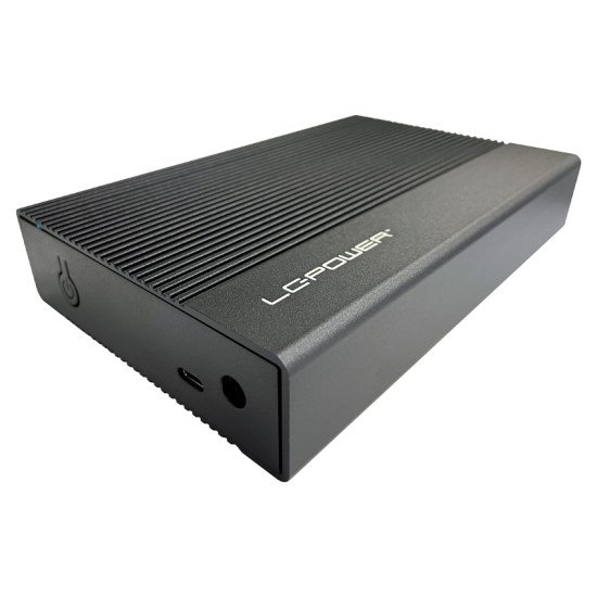 LC-Power LC-35U3-C Boîtier de disques de stockage Boîtier disque dur/SSD Noir 3.5"