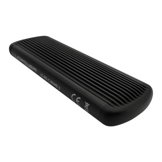 LC-Power LC-M2-C-NVME-2 Boîtier de disques de stockage Enceinte ssd Noir M.2 LC-Power LC-M2-C-NVME-2 Boîtier de disques de stockage Enceinte ssd Noir M.2