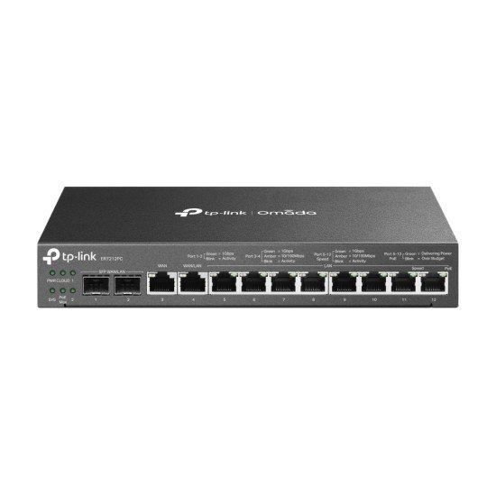 TP-Link ER7212PC Routeur connecté Gigabit Ethernet Noir