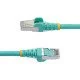 StarTech.com Câble Ethernet CAT6a 3m - Low Smoke Zero Halogen (LSZH) - 10 Gigabit 500MHz 100W PoE RJ45 S/FTP Cordon de Raccordement Réseau Snagless Turquoise avec Décharge de Tension StarTech.com Câble Ethernet CAT6a 3m - Low Smoke Zero Halogen (LSZH) - 10 Gigabit 500MHz 100W PoE RJ45 S/FTP Cordon de Raccordement Réseau Snagless Turquoise avec Décharge de Tension