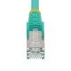 StarTech.com Câble Ethernet CAT6a 3m - Low Smoke Zero Halogen (LSZH) - 10 Gigabit 500MHz 100W PoE RJ45 S/FTP Cordon de Raccordement Réseau Snagless Turquoise avec Décharge de Tension StarTech.com Câble Ethernet CAT6a 3m - Low Smoke Zero Halogen (LSZH) - 10 Gigabit 500MHz 100W PoE RJ45 S/FTP Cordon de Raccordement Réseau Snagless Turquoise avec Décharge de Tension