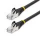 StarTech.com Câble Ethernet CAT6a 7,5m - Low Smoke Zero Halogen (LSZH) - 10 Gigabit 500MHz 100W PoE RJ45 S/FTP Cordon de Raccordement Réseau Snagless Noir avec Décharge de Tension StarTech.com Câble Ethernet CAT6a 7,5m - Low Smoke Zero Halogen (LSZH) - 10 Gigabit 500MHz 100W PoE RJ45 S/FTP Cordon de Raccordement Réseau Snagless Noir avec Décharge de Tension