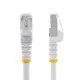 StarTech.com Câble Ethernet CAT6a 1m - Low Smoke Zero Halogen (LSZH) - 10 Gigabit 500MHz 100W PoE RJ45 S/FTP Cordon de Raccordement Réseau Snagless Blanc avec Décharge de Tension StarTech.com Câble Ethernet CAT6a 1m - Low Smoke Zero Halogen (LSZH) - 10 Gigabit 500MHz 100W PoE RJ45 S/FTP Cordon de Raccordement Réseau Snagless Blanc avec Décharge de Tension