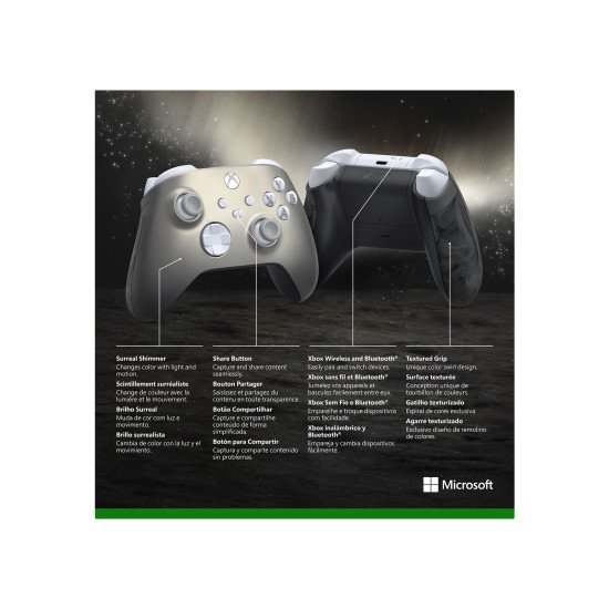Microsoft QAU-00040  Manette de jeu Analogique/Numérique Android, PC, Xbox One, Xbox One S, Xbox One X, Xbox Series S, Xbox Series X, iOS
