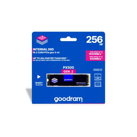 Goodram PX500 M2 PCIe NVMe 512GB M.2 512 Go PCI Express 3.0 3D NAND