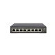 LevelOne GES-2108 commutateur réseau Géré L2 Gigabit Ethernet (10/100/1000) Noir