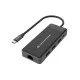 Conceptronic DONN14G station d'accueil Avec fil USB 3.2 Gen 1 (3.1 Gen 1) Type-C Gris Conceptronic DONN14G station d'accueil Avec fil USB 3.2 Gen 1 (3.1 Gen 1) Type-C Gris