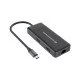 Conceptronic DONN14G station d'accueil Avec fil USB 3.2 Gen 1 (3.1 Gen 1) Type-C Gris Conceptronic DONN14G station d'accueil Avec fil USB 3.2 Gen 1 (3.1 Gen 1) Type-C Gris