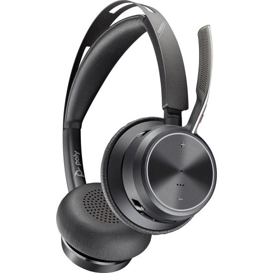 HP Micro-casque Poly VFOCUS2-M USB-C certifié Microsoft Teams