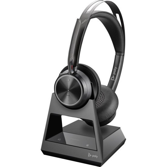 POLY Micro-casque VFOCUS2 USB-C avec socle de charge