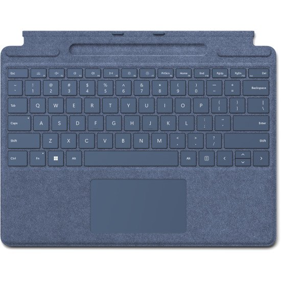 Microsoft Surface Pro Keyboard Bleu Microsoft Cover port QWERTZ Suisse