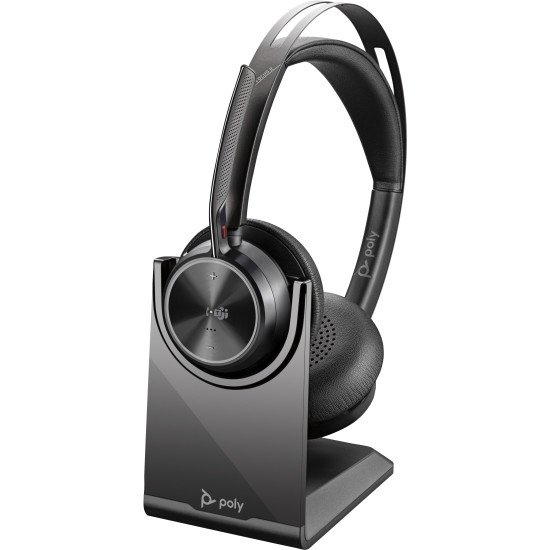 HP Micro-casque Poly VFOCUS2-M avec socle de charge