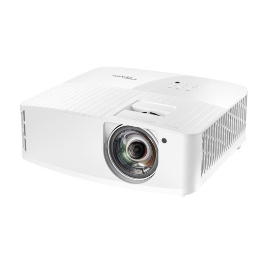 Optoma 4K400STx vidéo-projecteur Projecteur à focale courte 4000 ANSI lumens DLP 2160p (3840x2160) Compatibilité 3D Blanc