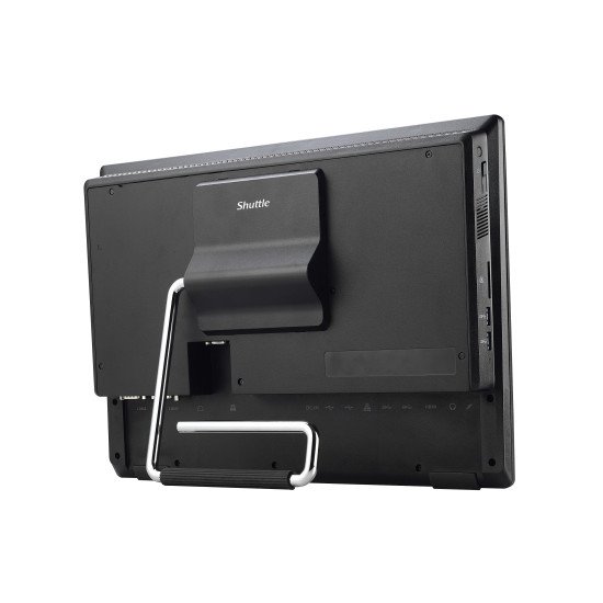 Shuttle All-In-One Barebone P52U, 15,6" Multi-Touch-Screen, Celeron 5205U,Wifi, IP54, sans ventilateur, fonctionnement permanent 24h/24 et 7j/7 Shuttle All-In-One Barebone P52U, 15,6" Multi-Touch-Screen, Celeron 5205U,Wifi, IP54, sans ventilateur, fonctionnement permanent 24h/24 et 7j/7
