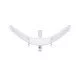 Ubiquiti UISP airMAX LiteBeam AC 5 GHz XR Blanc Connexion Ethernet POE Ubiquiti UISP airMAX LiteBeam AC 5 GHz XR Blanc Connexion Ethernet POE