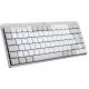 Logitech MX Mini Mechanical for Mac clavier Bureau Bluetooth QWERTZ Allemand Gris, Blanc