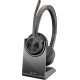 POLY Voyager 4320-M Microsoft Teams Certified Headset with charge stand
