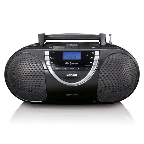 Lenco SCD-600 Noir, Argent Lecteur CD personnel