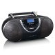 Lenco SCD-600 Noir, Argent Lecteur CD personnel
