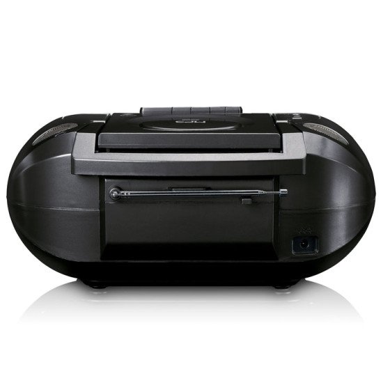 Lenco SCD-600 Noir, Argent Lecteur CD personnel