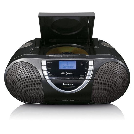 Lenco SCD-600 Noir, Argent Lecteur CD personnel