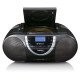 Lenco SCD-600 Noir, Argent Lecteur CD personnel