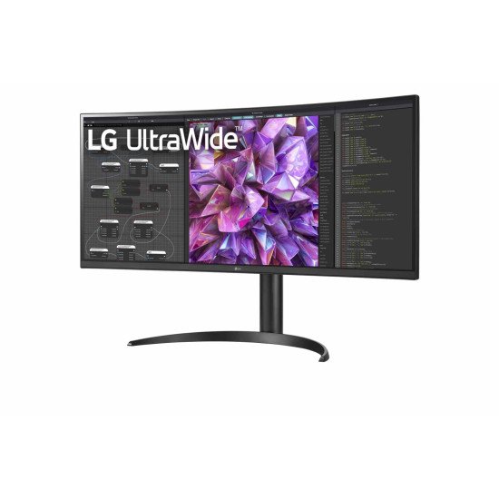 LG 34WQ75C-B écran PC 86,4 cm (34") 3440 x 1440 pixels Quad HD LCD Noir