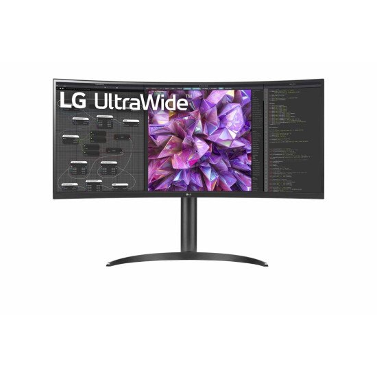 LG 34WQ75C-B écran PC 86,4 cm (34") 3440 x 1440 pixels Quad HD LCD Noir