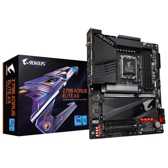 Gigabyte Z790 AORUS ELITE AX carte mère Intel Z790 Express LGA 1700 ATX Gigabyte Z790 AORUS ELITE AX carte mère Intel Z790 Express LGA 1700 ATX