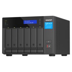 QNAP TVS-H674 NAS Tower Ethernet/LAN Noir i5-12400