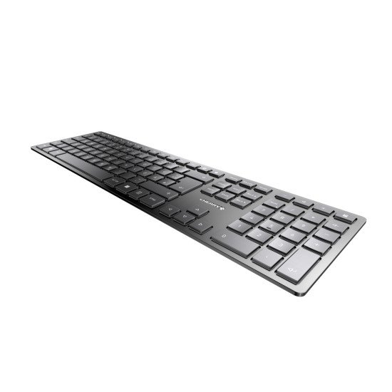 CHERRY KW 9100 SLIM clavier RF sans fil + Bluetooth QWERTZ Allemand Noir