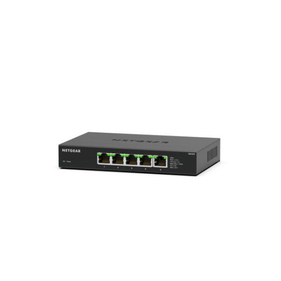 NETGEAR MS305-100EUS commutateur réseau Non-géré 2.5G Ethernet (100/1000/2500) Noir