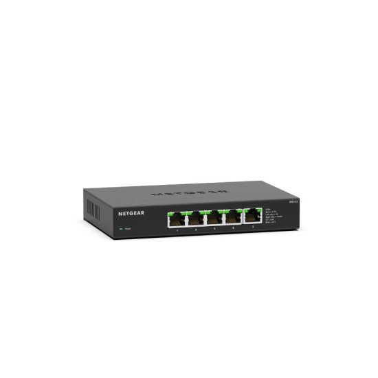 NETGEAR MS305-100EUS commutateur réseau Non-géré 2.5G Ethernet (100/1000/2500) Noir