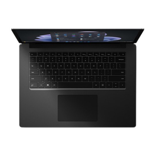 Microsoft Surface Laptop 5 i7-1265U Ordinateur portable 38,1 cm (15") Écran tactile Intel® Core™ i7 8 Go LPDDR5x-SDRAM 512 Go SSD Wi-Fi 6 (802.11ax) Windows 11 Pro Noir