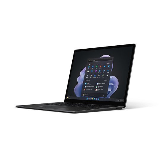 Microsoft Surface Laptop 5 i7-1265U Ordinateur portable 38,1 cm (15") Écran tactile Intel® Core™ i7 8 Go LPDDR5x-SDRAM 512 Go SSD Wi-Fi 6 (802.11ax) Windows 11 Pro Noir
