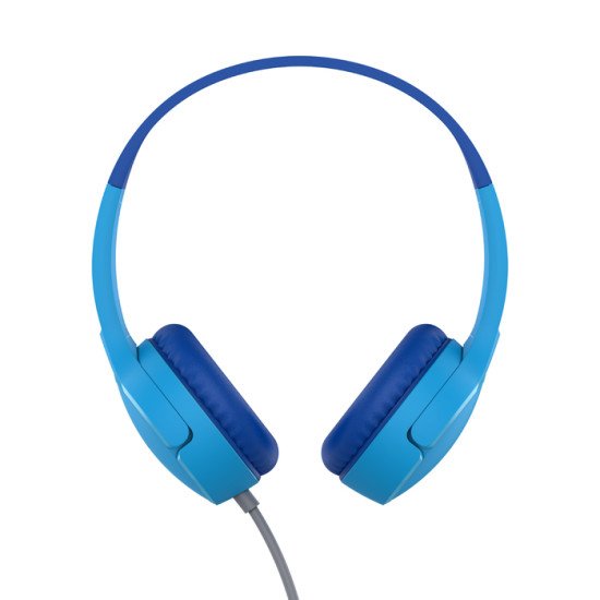 Belkin SoundForm Mini Casque Avec fil Arceau Appels/Musique/Sport/Au quotidien Bleu