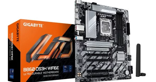 Carte Mère GIGABYTE B860 Eagle WIFI6E – Pour Intel Core Ultra, DDR5 9066 MHz, PCIe 5.0, WiFi 6E, 2,5 GbE
