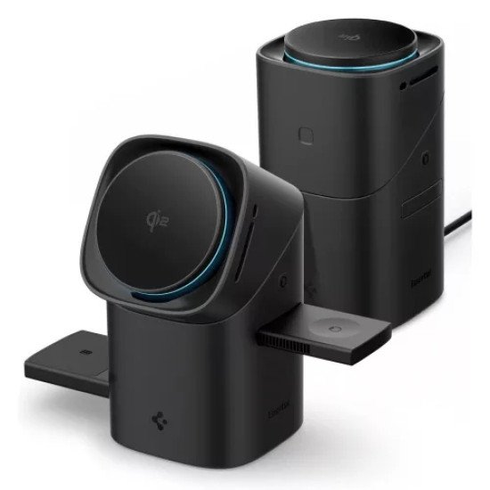 Spigen EF223MS Universel Noir Charge rapide Intérieure