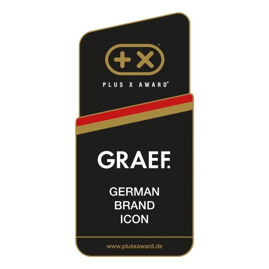 Graef STYLE TWIN S12022 trancheuse Electrique 170 W Noir Métal