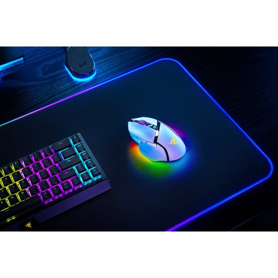 Razer Basilisk V3 Pro souris Gaming Droitier RF Wireless + Bluetooth + USB Type-C Optique 30000 DPI