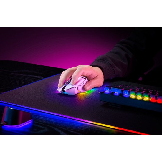 Razer Basilisk V3 Pro souris Gaming Droitier RF Wireless + Bluetooth + USB Type-C Optique 30000 DPI