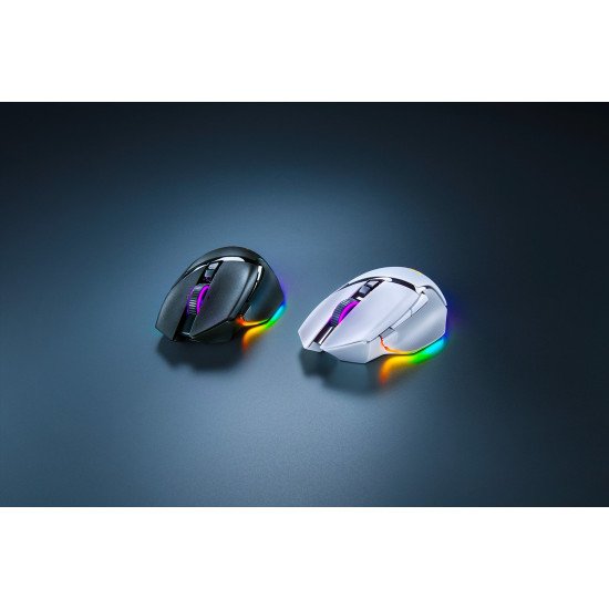 Razer Basilisk V3 Pro souris Gaming Droitier RF Wireless + Bluetooth + USB Type-C Optique 30000 DPI