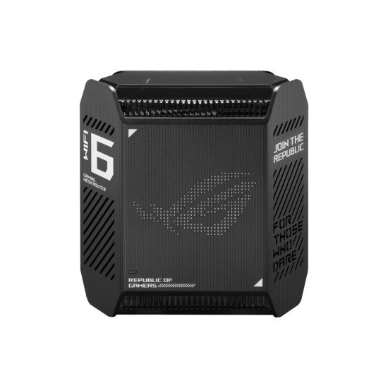 ASUS ROG Rapture GT6 (B-2-PK) Tri-bande (2,4 GHz / 5 GHz / 5 GHz) Wi-Fi 6 (802.11ax) Noir 4 Interne ASUS ROG Rapture GT6 (B-2-PK) Tri-bande (2,4 GHz / 5 GHz / 5 GHz) Wi-Fi 6 (802.11ax) Noir 4 Interne