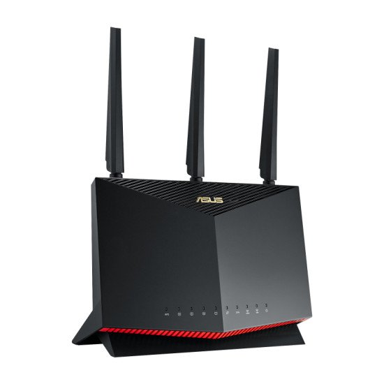 ASUS RT-AX86U Pro routeur sans fil Gigabit Ethernet Bi-bande (2,4 GHz / 5 GHz) Noir ASUS RT-AX86U Pro routeur sans fil Gigabit Ethernet Bi-bande (2,4 GHz / 5 GHz) Noir