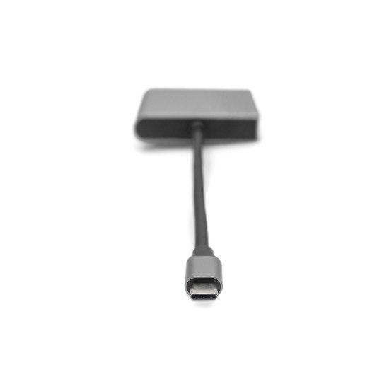Digitus Adaptateur graphique USB Type-C HDMI 4K 2-en-1 Digitus Adaptateur graphique USB Type-C HDMI 4K 2-en-1