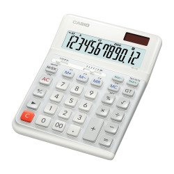 Casio DE-12E-WE calculatrice Bureau Calculatrice basique Blanc Casio DE-12E-WE calculatrice Bureau Calculatrice basique Blanc