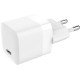 Vision USB-C Charger with EU Plug adaptateur de puissance & onduleur Universel 30 W Blanc