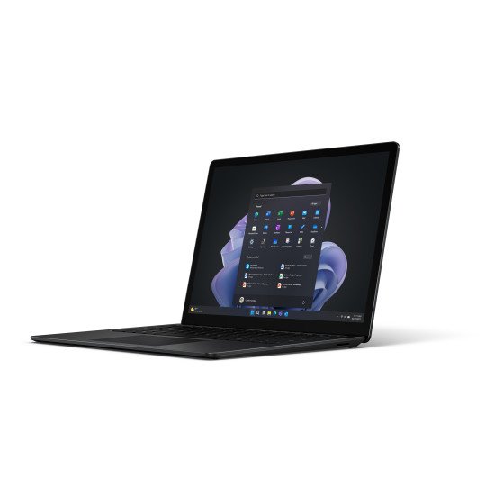 Microsoft Surface Laptop 5 i5-1245U Ordinateur portable 34,3 cm (13.5") Écran tactile Intel® Core™ i5 16 Go LPDDR5x-SDRAM 256 Go SSD Wi-Fi 6 (802.11ax) Windows 11 Pro Noir